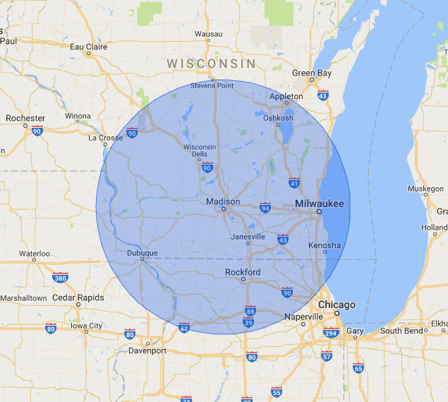 Wisconsin Map